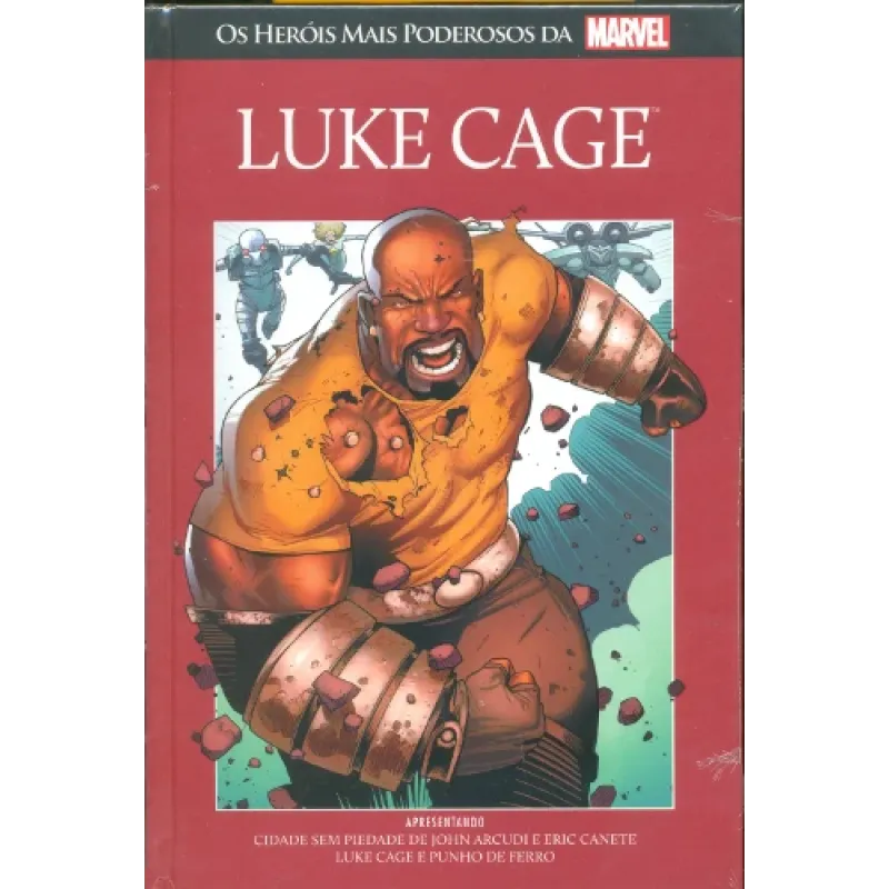 Heróis Mais Poderosos da Marvel, Os - 11 - Luke Cage - Cidade Sem Piedade, Luke Cage e Punho de Ferro - Salvat