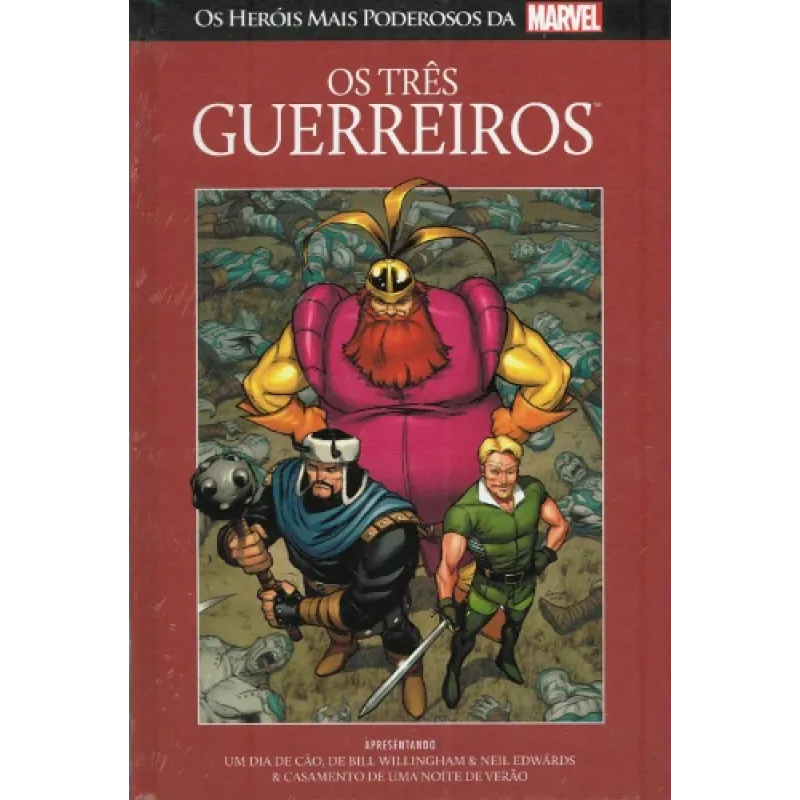 Heróis Mais Poderosos da Marvel, Os - 12 - Os Três Guerreiros - Um dia de Cão e Casamento de Uma Noite de Verão - Salvat