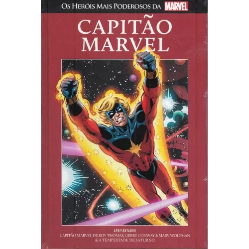 Heróis Mais Poderosos da Marvel, Os - 14 - Capitão Marvel - Capitão Marvel & A Tempestade de Saturno - Salvat