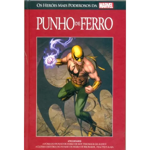 Herois Mais Poderosos da Marvel, Os - 36 - Punho de Ferro - A Fúria do Punho de Ferro - A Última História do Punho de Ferro - Salvat