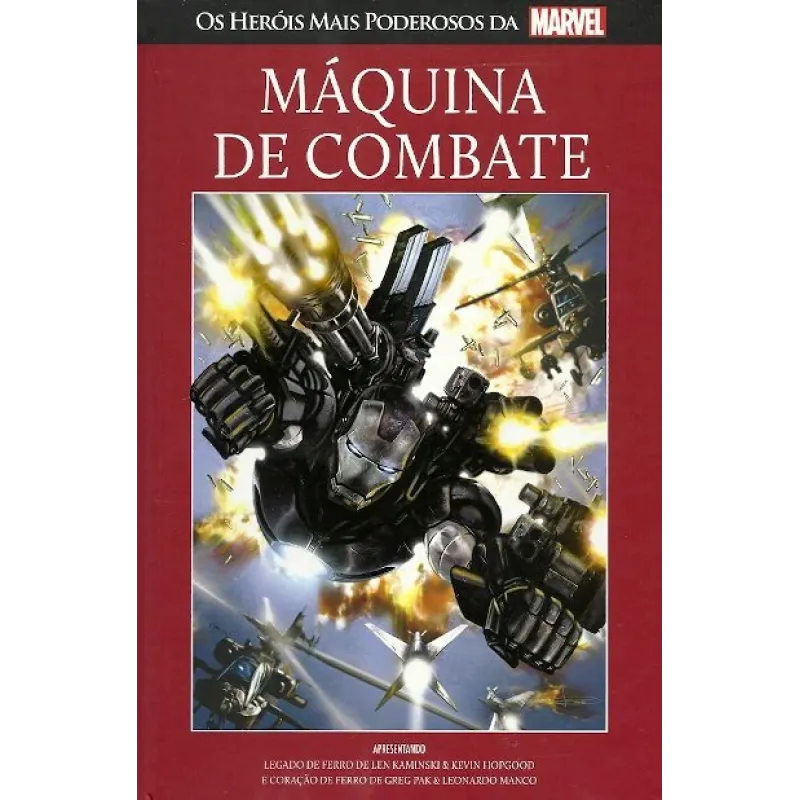 Herois Mais Poderosos da Marvel, Os - 65 - Máquina de Combate - Legado de Ferro & Coração de Ferro - Salvat