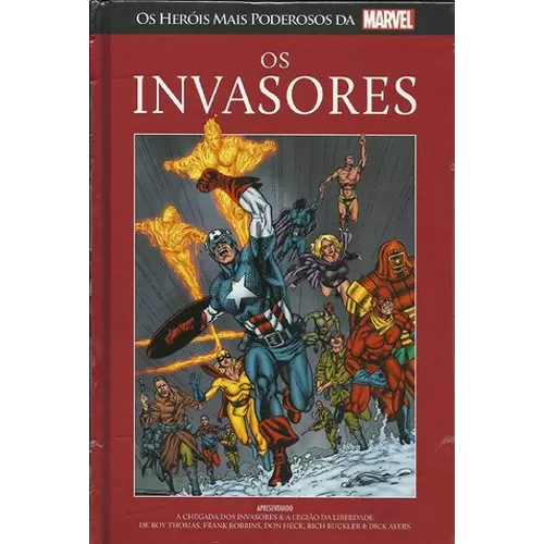 Herois Mais Poderosos da Marvel, Os - 67 - Os Invasores - A Chegada dos Invasores & A Legião da Liberdade - Salvat