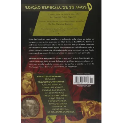 Sandman Vol. 01 - Edição Especial de 30 anos Sandman Vol. 01 - Edição Especial de 30 anos