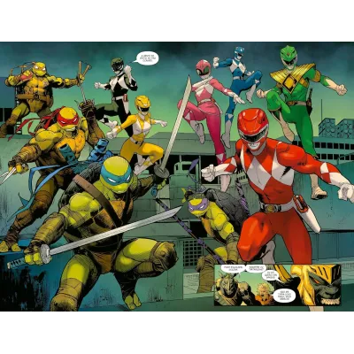 Mighty Morphin Power Rangers e Tartarugas Ninja - Vol. 02