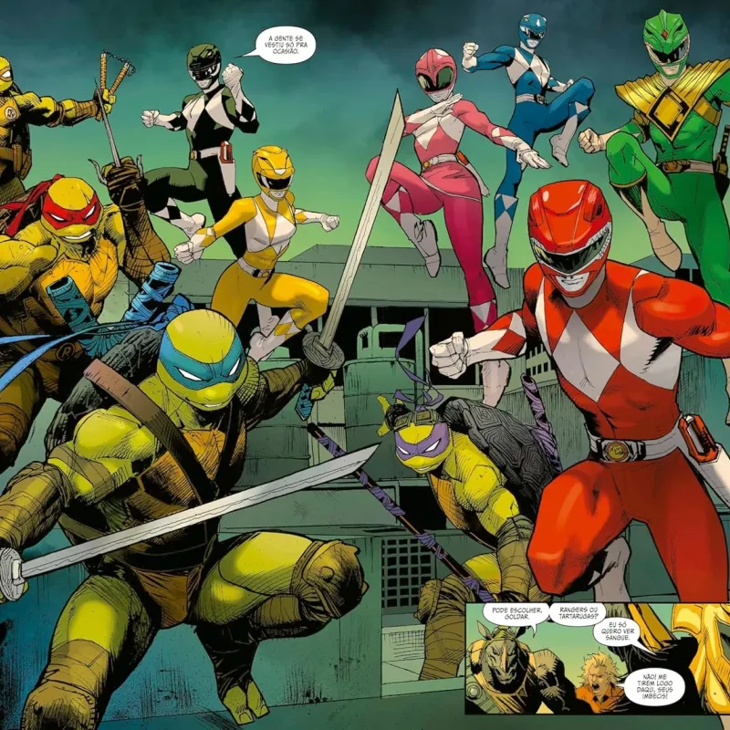 Mighty Morphin Power Rangers e Tartarugas Ninja - Vol. 02 Mighty Morphin Power Rangers e Tartarugas Ninja - Vol. 02