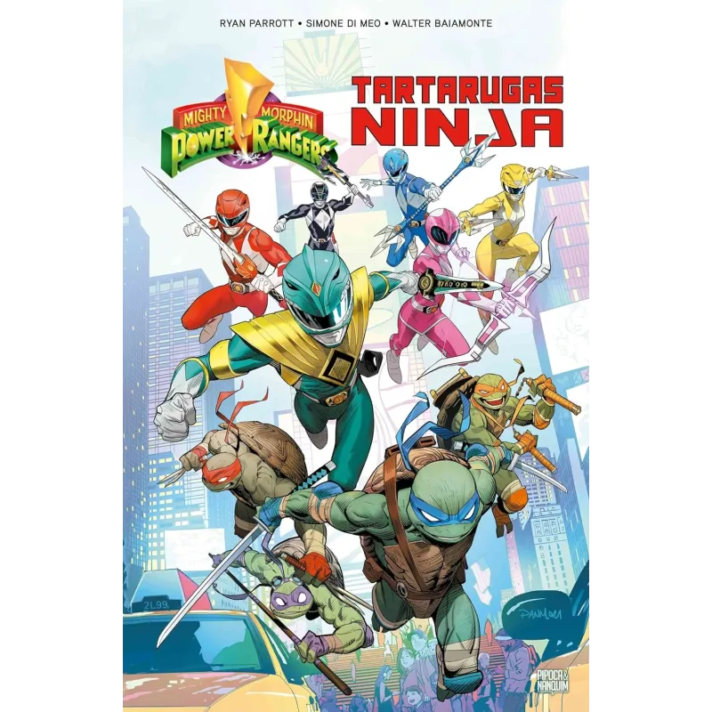 Mighty Morphin Power Rangers e Tartarugas Ninja - Vol. 01