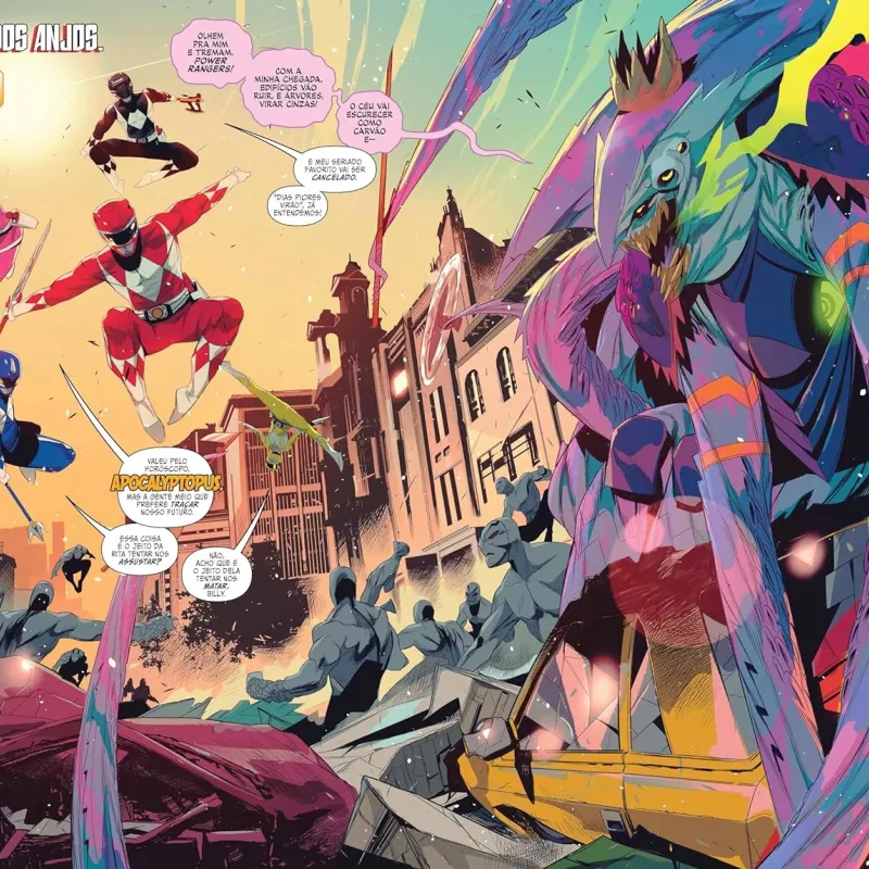 Mighty Morphin Power Rangers e Tartarugas Ninja - Vol. 01