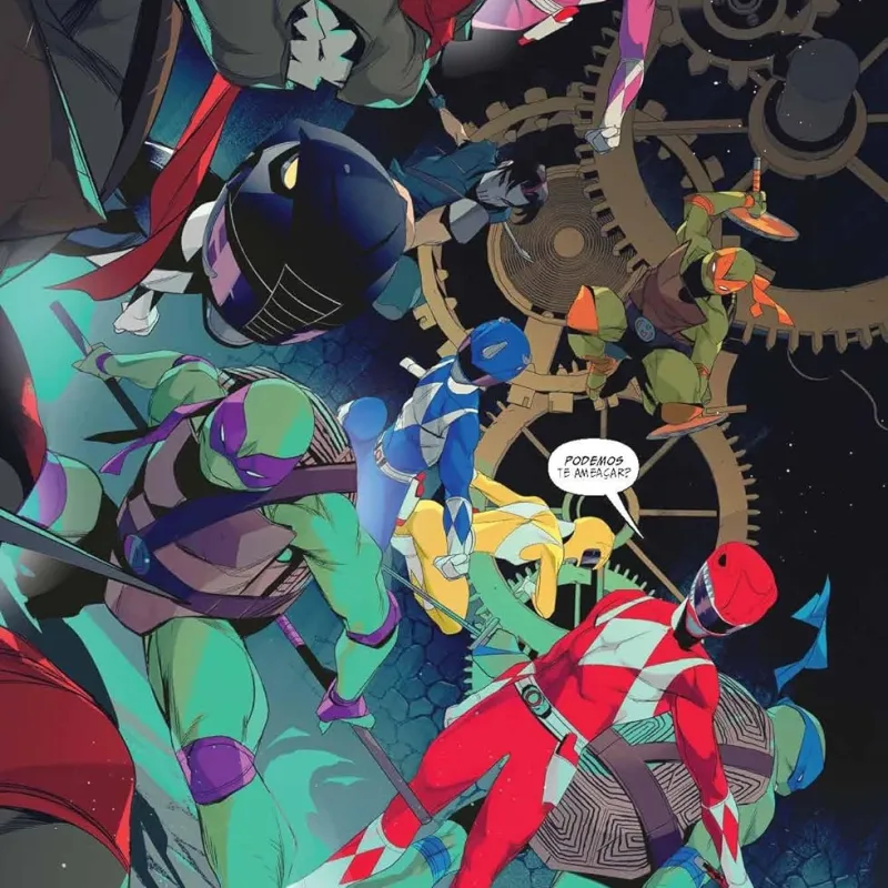 Mighty Morphin Power Rangers e Tartarugas Ninja - Vol. 01