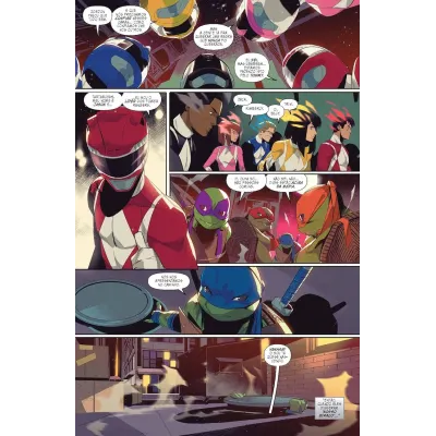 Mighty Morphin Power Rangers e Tartarugas Ninja - Vol. 01