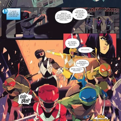 Mighty Morphin Power Rangers e Tartarugas Ninja - Vol. 01