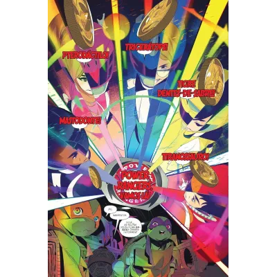 Mighty Morphin Power Rangers e Tartarugas Ninja - Vol. 01