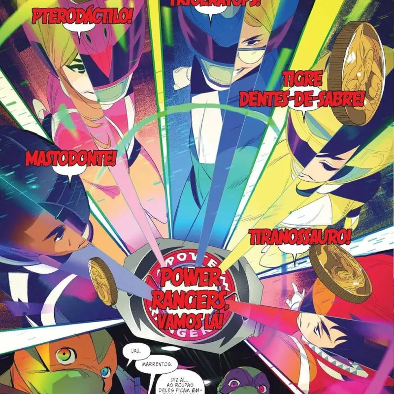 Mighty Morphin Power Rangers e Tartarugas Ninja - Vol. 01