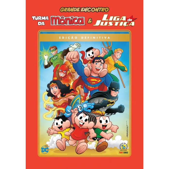 Grande Encontro: Turma da Mônica & Liga da Justiça - Ed. de Luxo