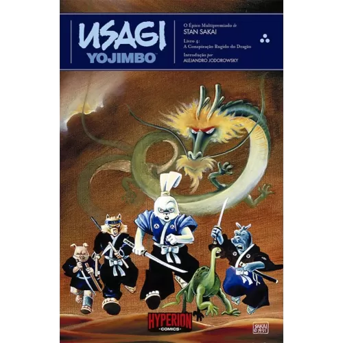 Usagi Yojimbo - Livro 04: A Conspiração Rugido do Dragão