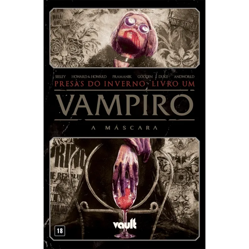 Vampiro: A Máscara HQ - Presas no Inverno: Livro Um - Galápagos Jogos