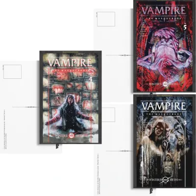 Vampiro: A Máscara HQ - Presas no Inverno: Livro 01 - Galápagos Jogos Vampiro: A Máscara HQ - Presas no Inverno: Livro 01 - Galápagos Jogos