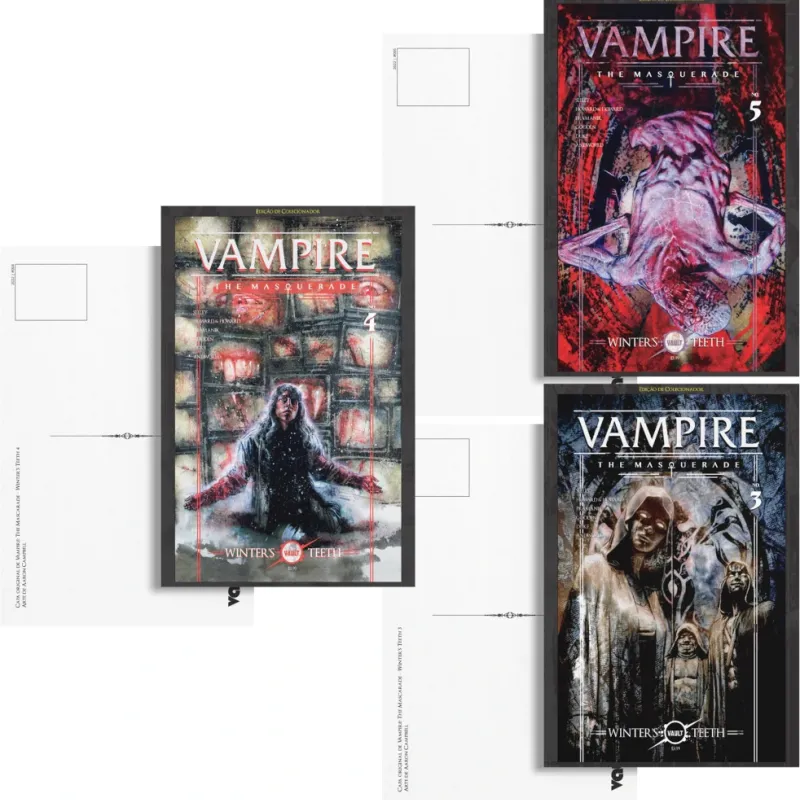 Vampiro: A Máscara HQ - Presas no Inverno: Livro 01 - Galápagos Jogos Vampiro: A Máscara HQ - Presas no Inverno: Livro 01 - Galápagos Jogos