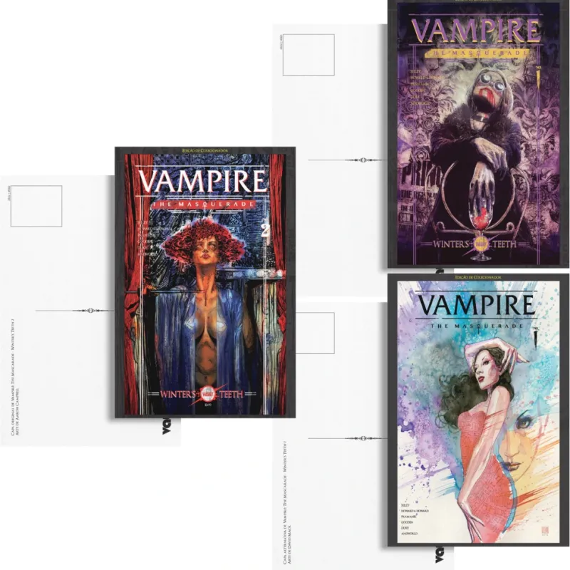 Vampiro: A Máscara HQ - Presas no Inverno: Livro 01 - Galápagos Jogos Vampiro: A Máscara HQ - Presas no Inverno: Livro 01 - Galápagos Jogos