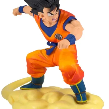 Miniatura Goku na Nuvem Voadora (Dragon Ball Z) - Let's Go Flying Nimbus!