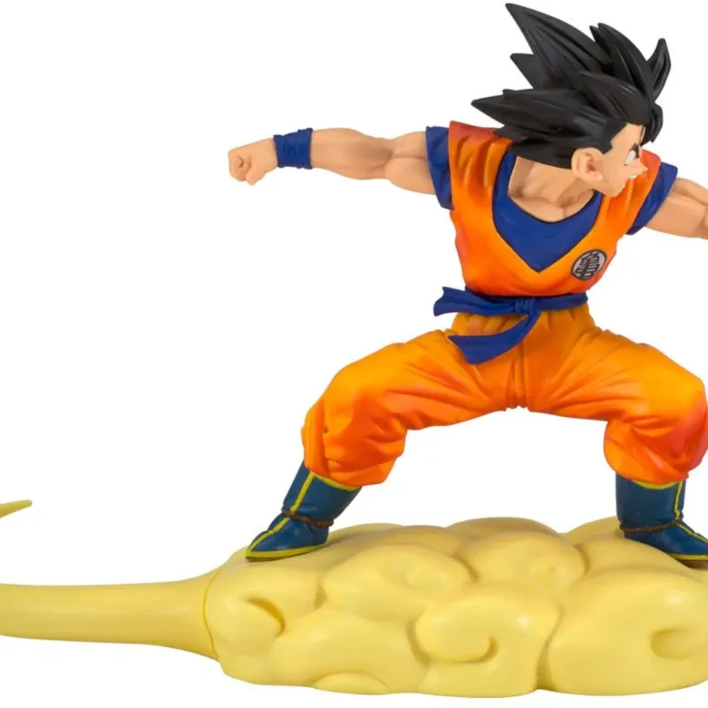 Miniatura Goku na Nuvem Voadora (Dragon Ball Z) - Let's Go Flying Nimbus!