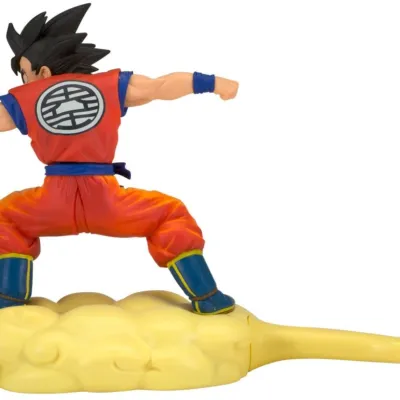 Miniatura Goku na Nuvem Voadora (Dragon Ball Z) - Let's Go Flying Nimbus!
