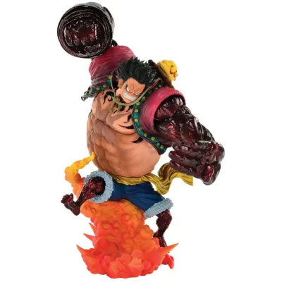 Miniatura Monkey D. Luffy Gear 4 Kong Gun (One Piece)