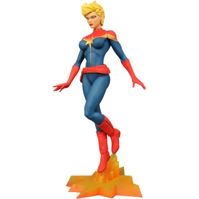 Miniatura Capitã Marvel (Captain Marvel) PVC Diorama - Diamond Select