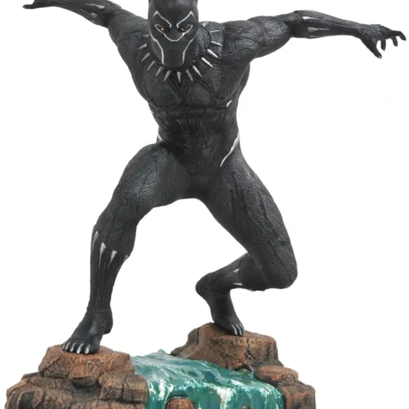 Miniatura Pantera Negra (Black Panther) PVC Diorama - Diamond Select Miniatura Pantera Negra (Black Panther) PVC Diorama - Diamond Select