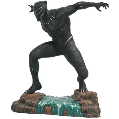Miniatura Pantera Negra (Black Panther) PVC Diorama - Diamond Select