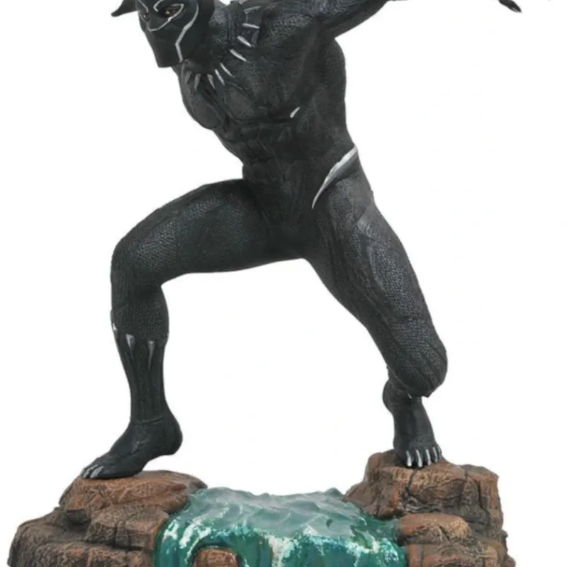 Miniatura Pantera Negra (Black Panther) PVC Diorama - Diamond Select Miniatura Pantera Negra (Black Panther) PVC Diorama - Diamond Select