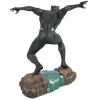 Miniatura Pantera Negra (Black Panther) PVC Diorama - Diamond Select