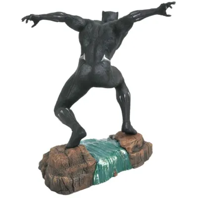 Miniatura Pantera Negra (Black Panther) PVC Diorama - Diamond Select