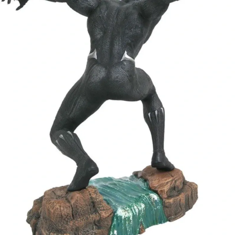 Miniatura Pantera Negra (Black Panther) PVC Diorama - Diamond Select Miniatura Pantera Negra (Black Panther) PVC Diorama - Diamond Select