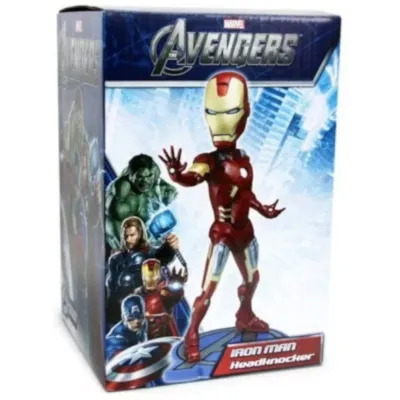 Miniatura Iron Man (Homem de Ferro) Head Knocker - Neca