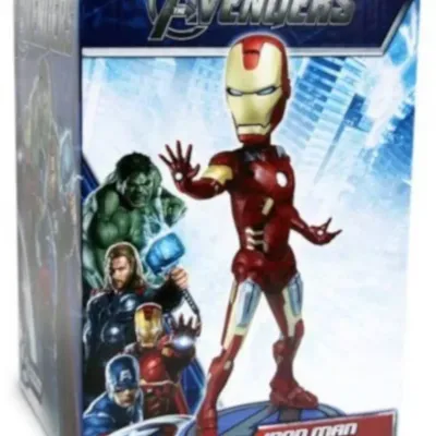 Miniatura Iron Man (Homem de Ferro) Head Knocker - Neca Miniatura Iron Man (Homem de Ferro) Head Knocker - Neca