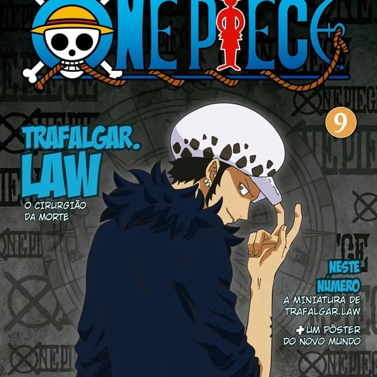 Coleção Oficial One Piece de Miniaturas, A - N° 09 Trafalgar. Law