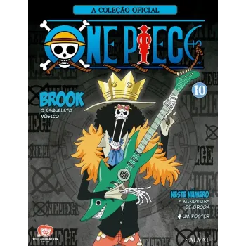 Coleção Oficial One Piece de Miniaturas, A - N° 10 Brook