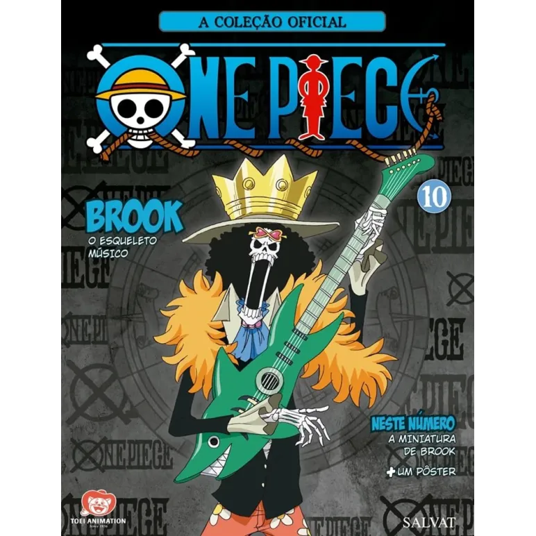 Coleção Oficial One Piece de Miniaturas, A - N° 10 Brook