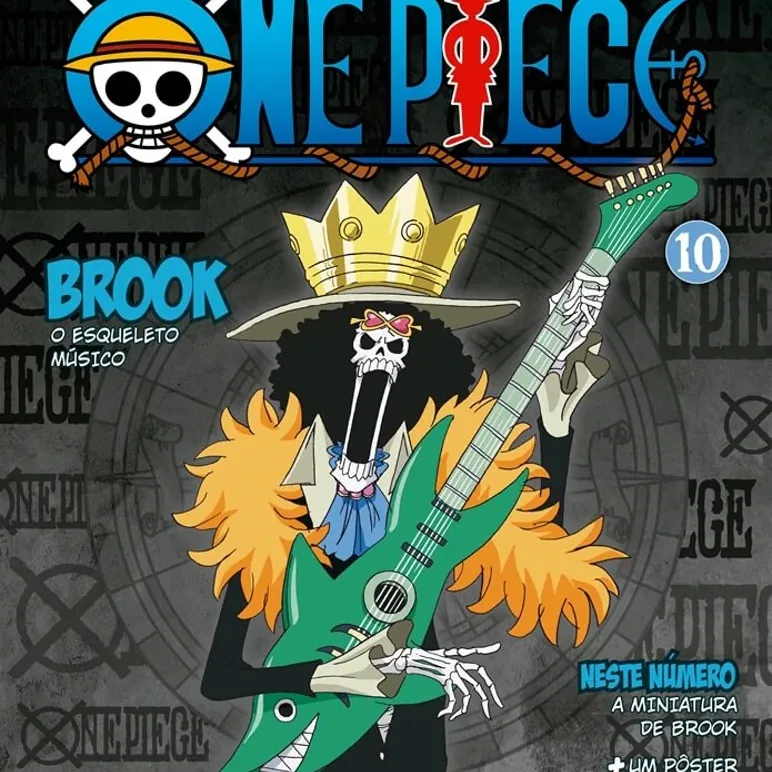 Coleção Oficial One Piece de Miniaturas, A - N° 10 Brook