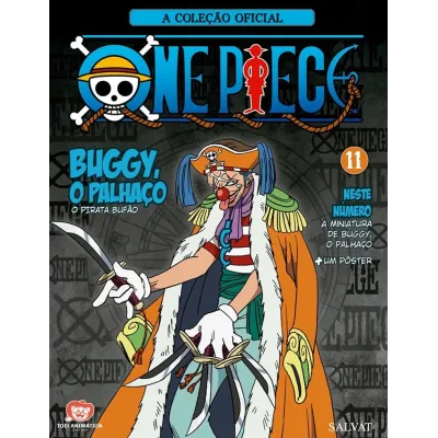 Coleção Oficial One Piece de Miniaturas, A - N° 11 Buggy, o Palhaço