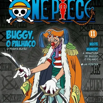 Coleção Oficial One Piece de Miniaturas, A - N° 11 Buggy, o Palhaço