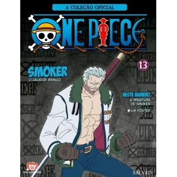 Coleção Oficial One Piece de Miniaturas, A - N° 13 Smoker, O Caçador Branco