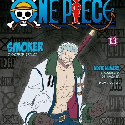 Coleção Oficial One Piece de Miniaturas, A - N° 13 Smoker, O Caçador Branco Coleção Oficial One Piece de Miniaturas, A - N° 13 Smoker, O Caçador Branco