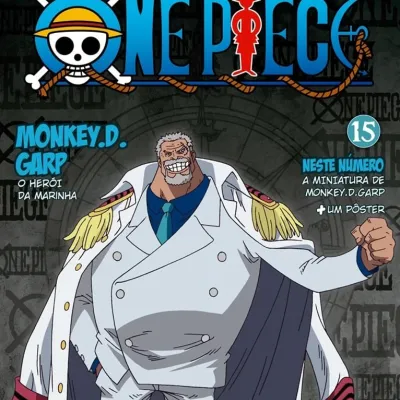 Coleção Oficial One Piece de Miniaturas, A - N° 15 Monkey.D.Garp, O Herói Da Marinha