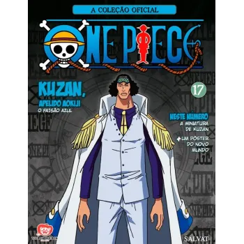Coleção Oficial One Piece de Miniaturas, A - N° 17 Kuzan, Apelido Aokiji - O Faisão Azul