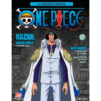 Coleção Oficial One Piece de Miniaturas, A - N° 17 Kuzan, Apelido Aokiji - O Faisão Azul