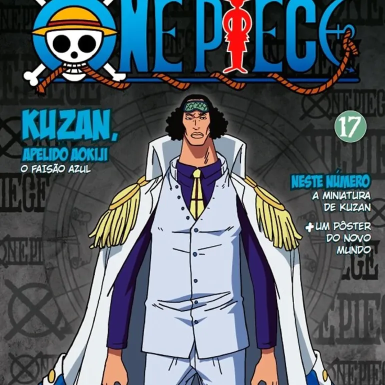 Coleção Oficial One Piece de Miniaturas, A - N° 17 Kuzan, Apelido Aokiji - O Faisão Azul