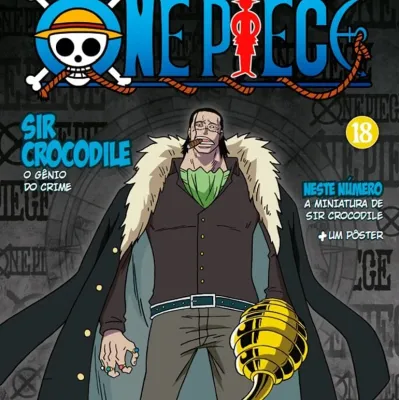 Coleção Oficial One Piece de Miniaturas, A - N° 18 Sir Crocodile, O Gênio do Crime