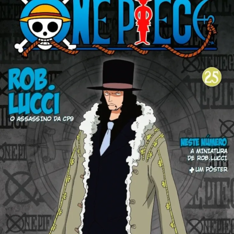 Coleção Oficial One Piece de Miniaturas, A - N° 25 Rob.Lucci, O Assassino da CP9