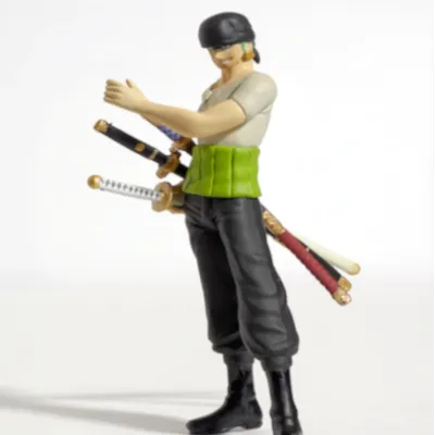 Coleção Oficial One Piece de Miniaturas, A - N° 26 Roronoa.Zoro, O Espadachim das Três Katanas
